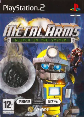 Metal Arms - Glitch in the System box cover front